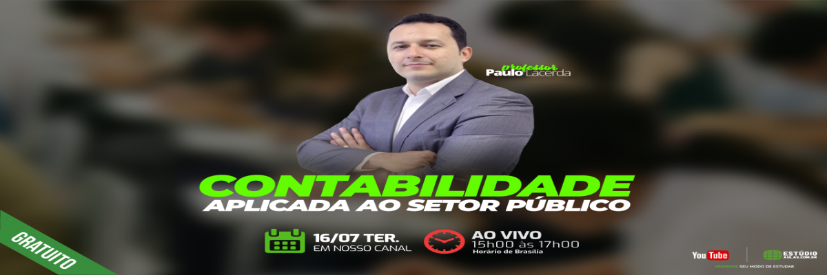 Contabilidade Pública - Prof. Paulo Lacerda